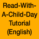 Read with A Child Tutorial English logo