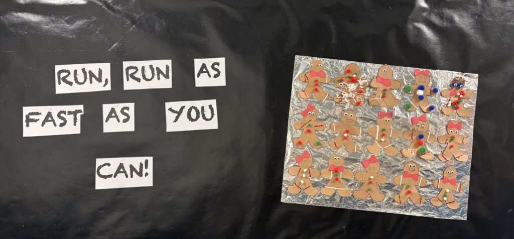 Classroom Bulletin Boards that show student   artwork connected with their read aloud books.