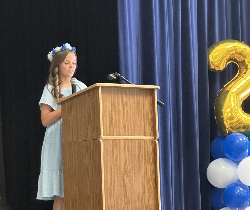 Sixth-grade graduation photographs