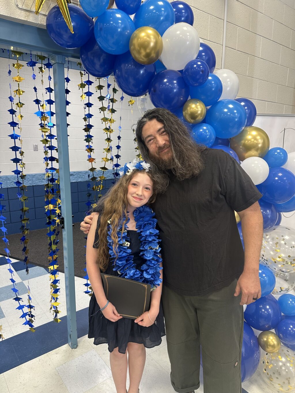Sixth-grade graduation photographs