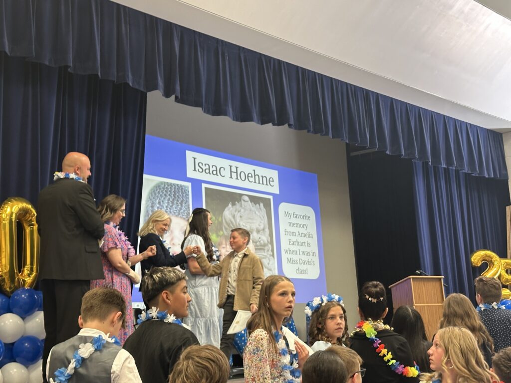 Sixth-grade graduation photographs